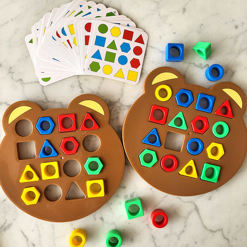 Montessori Shape Matching Game