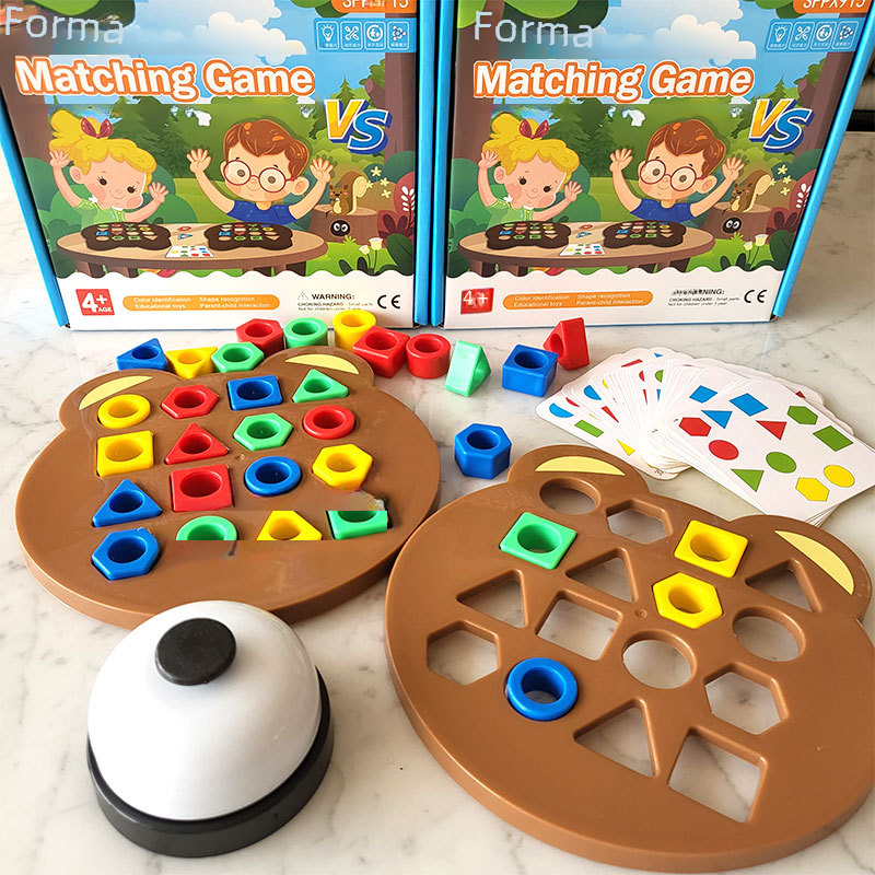 Montessori Shape Matching Game