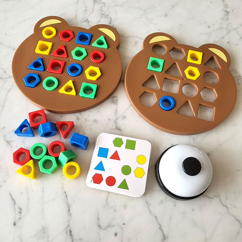 Montessori Shape Matching Game